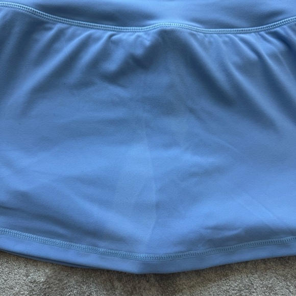 3 piece set! Top, skirt and pants Bo&Tee in blue lavender soft active sz SM - Picture 11 of 15